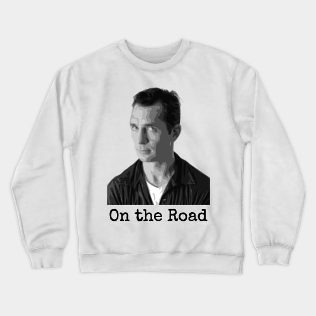 Jack Kerouac Crewneck Sweatshirt by JSnipe